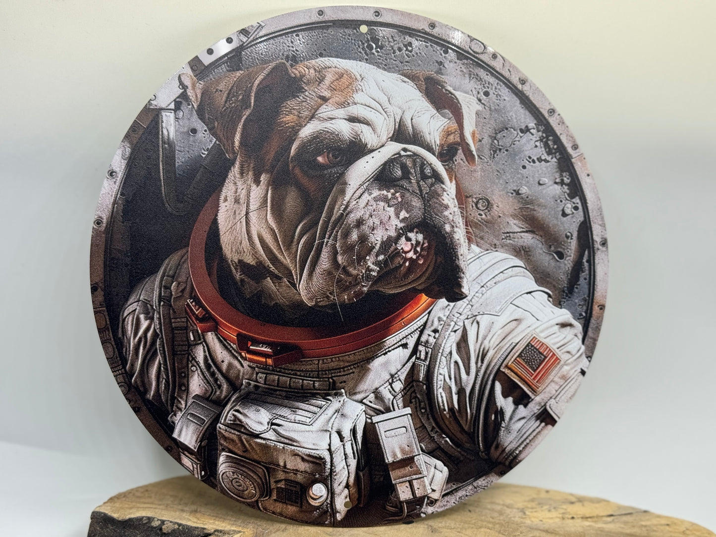 Englische Bulldogge Türschild / Dekoschild / Blechschild - Sale  #13