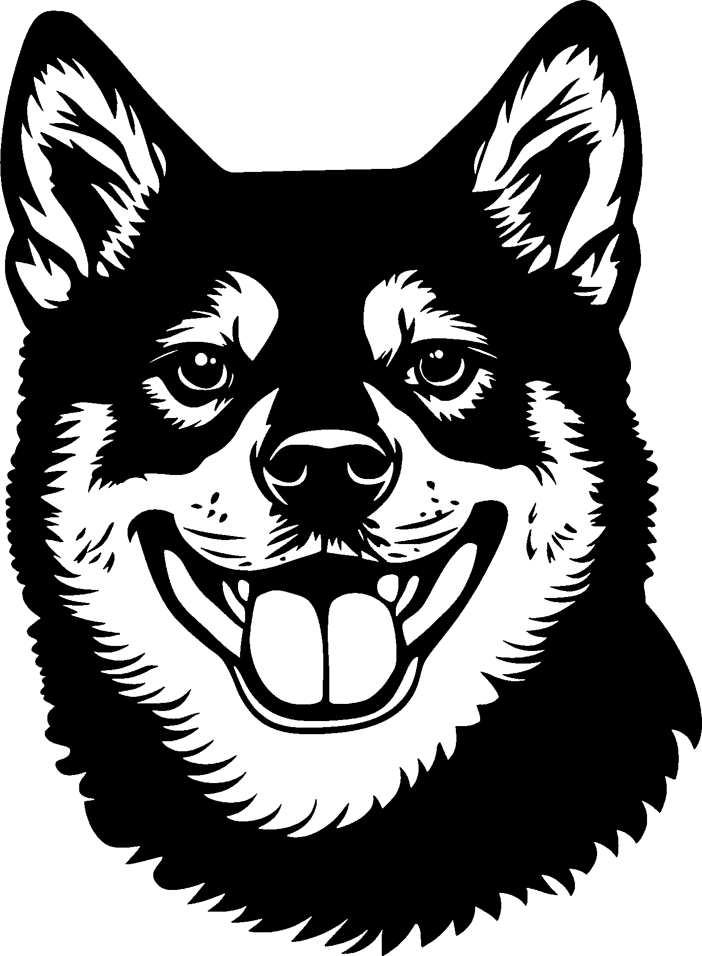 Akita Autoaufkleber #3