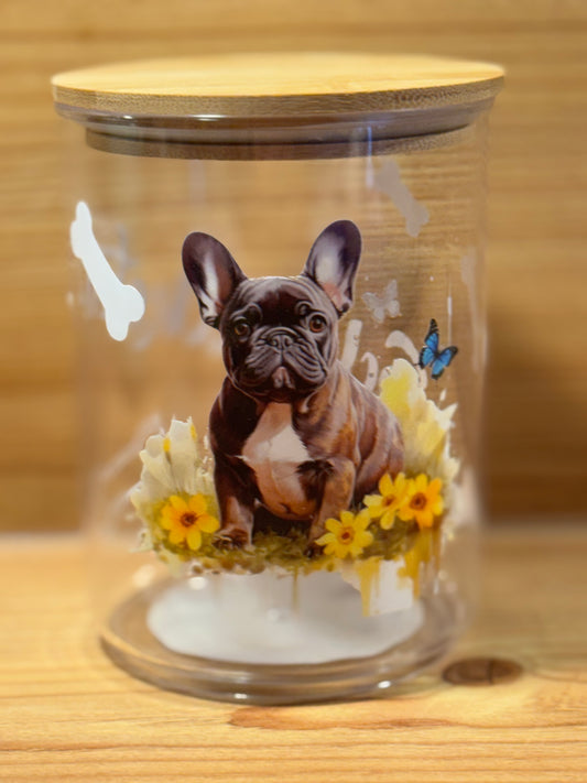 Französische Bulldogge Leckerliedose #1