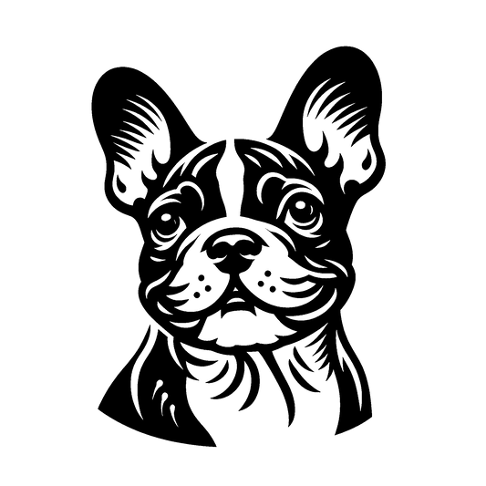 Französische Bulldogge Autoaufkleber #356
