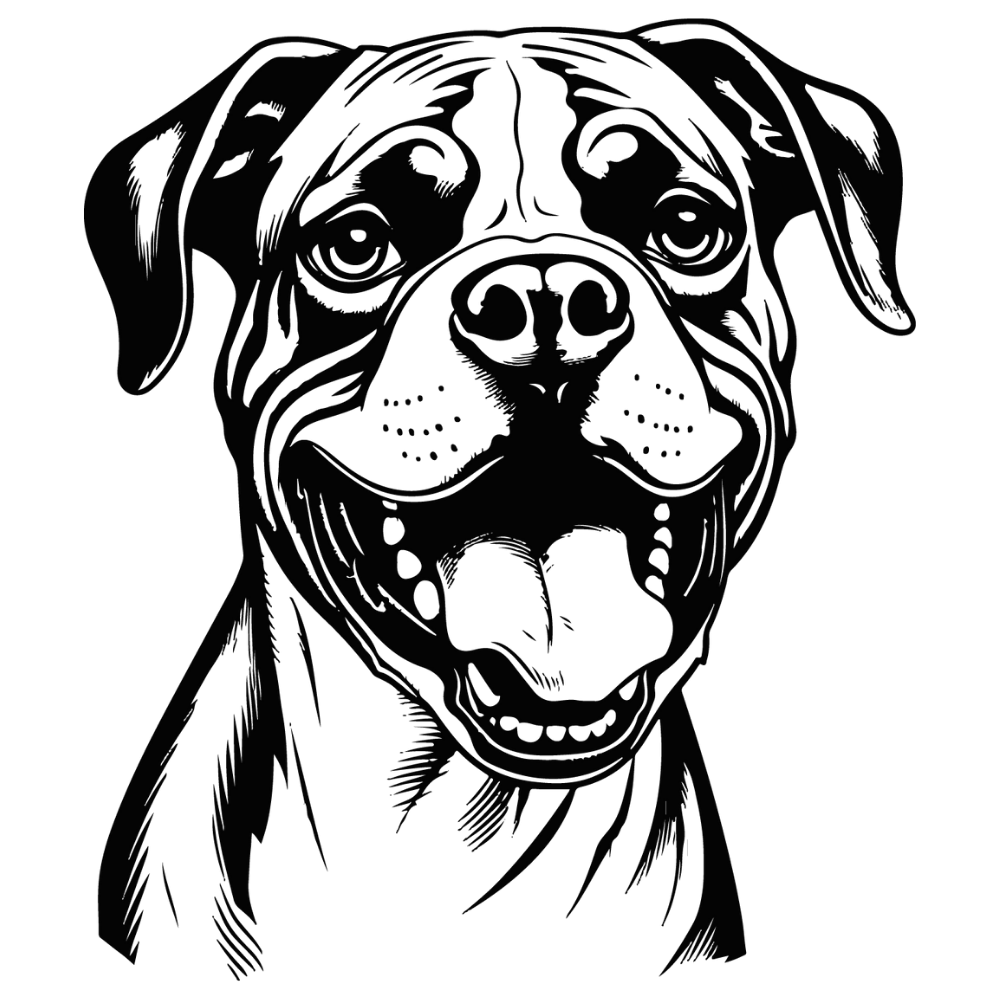 Boxer Autoaufkleber #24