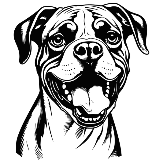 Boxer Autoaufkleber #24