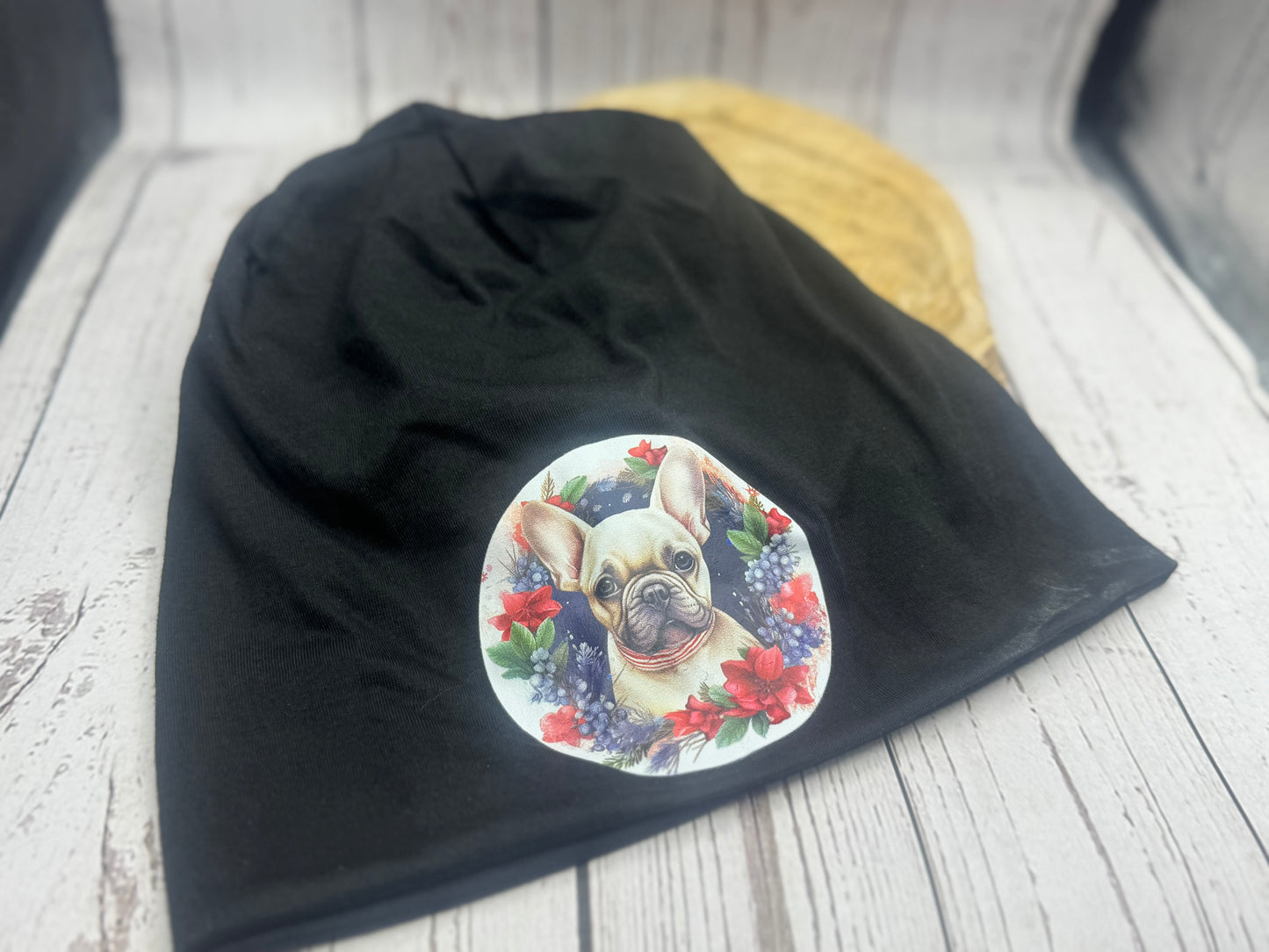 Französische Bulldogge Beanie