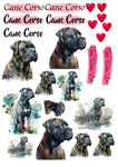 Cane Corso Wasserschiebefolie / Kerzentattoos #4