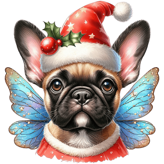 Französische Bulldogge Bügelbild Fiktiv #81