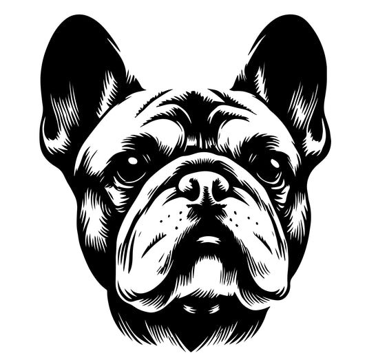 Französische Bulldogge Autoaufkleber #288