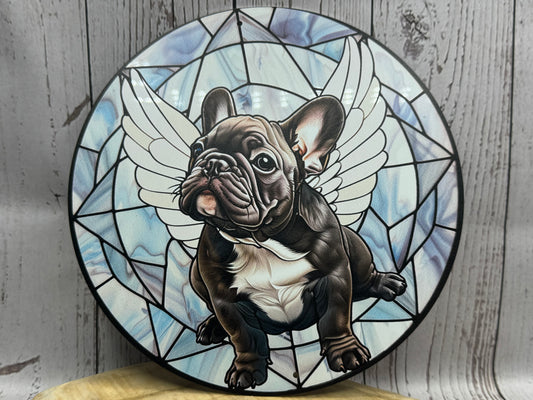 Französische Bulldogge Türschild / Dekoschild / Blechschild #128
