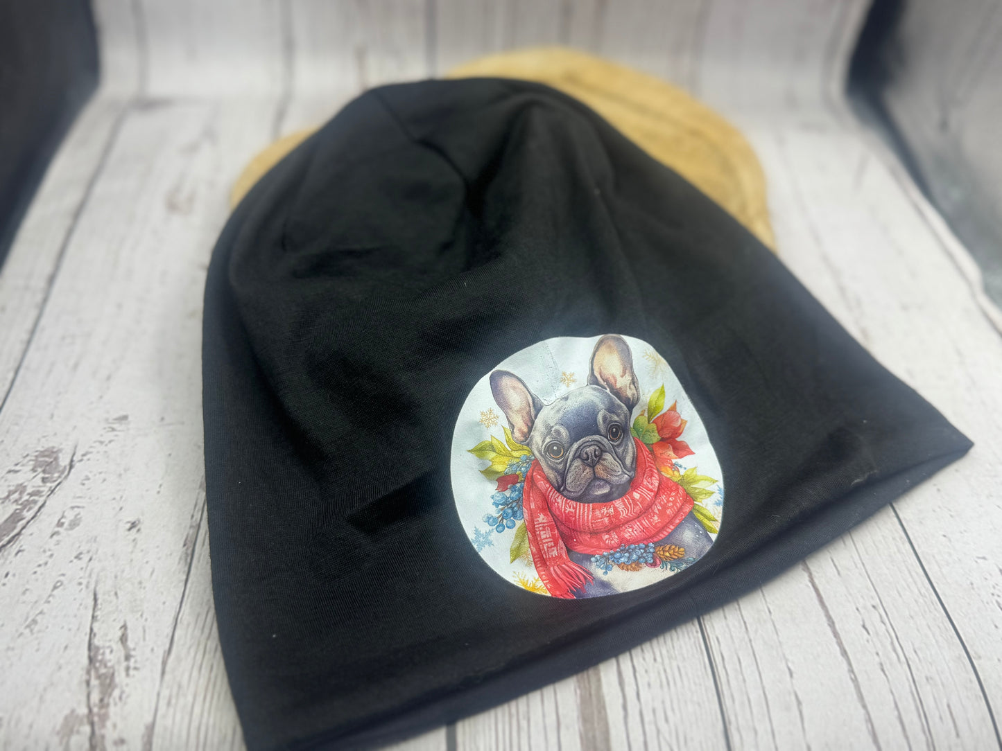 Französische Bulldogge Beanie