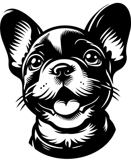 Französische Bulldogge Autoaufkleber #295