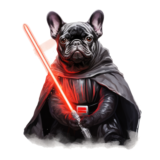Französische Bulldogge Bügelbild Fiktiv #14
