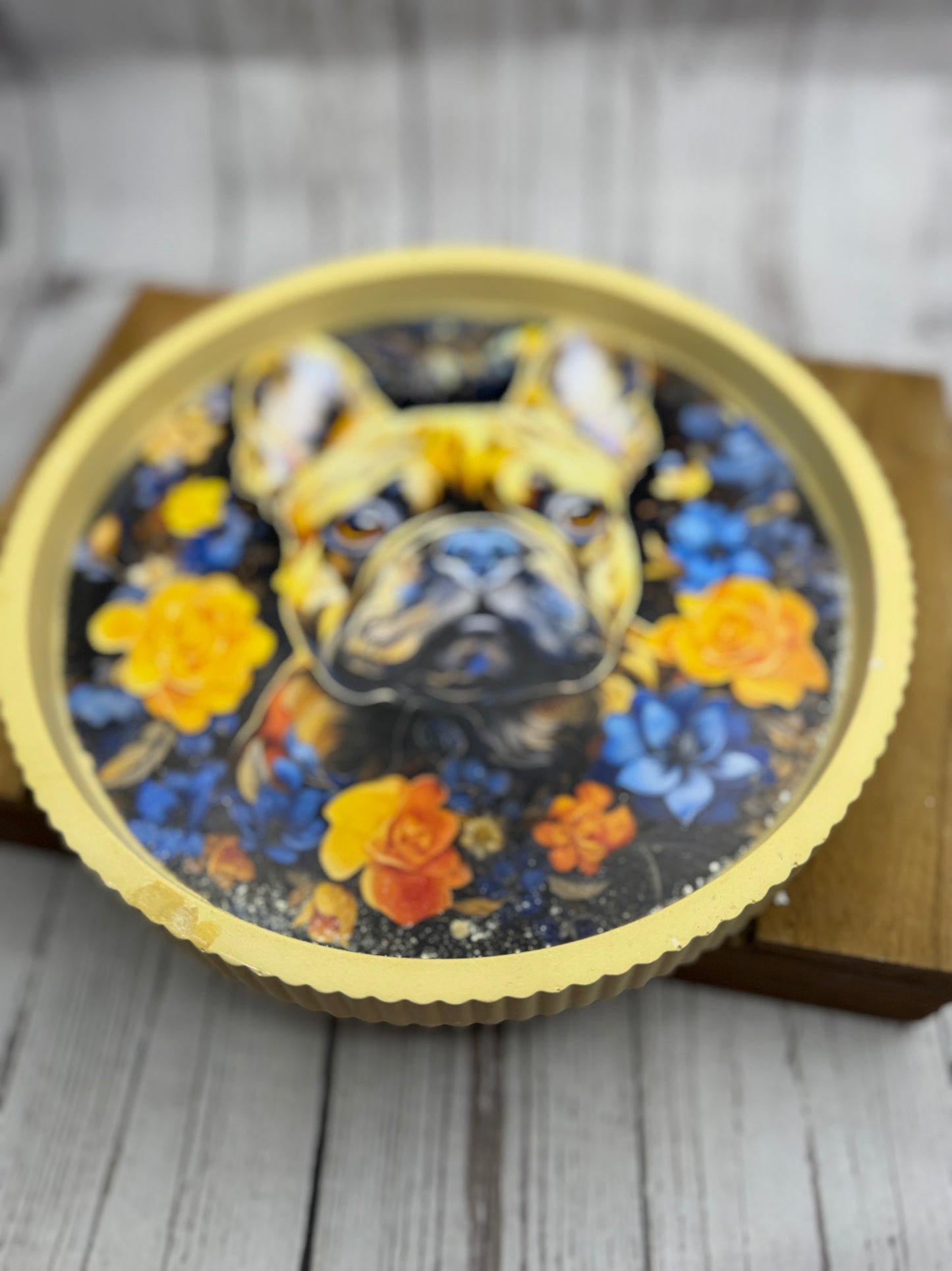Französische Bulldogge Dekotablett #5