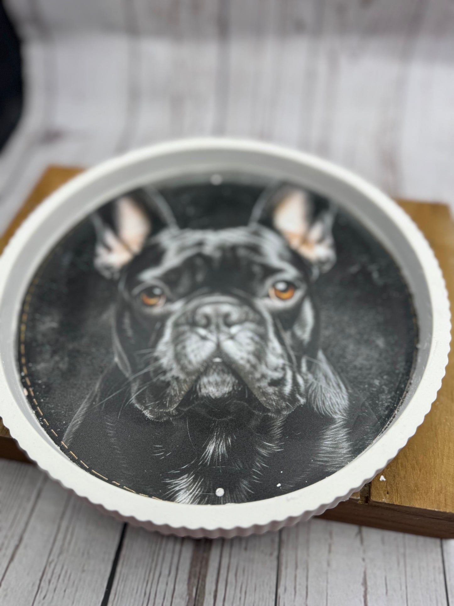 Französische Bulldogge Dekotablett #7