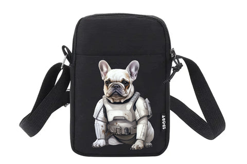 Französische Bulldogge Tasche / Umhängetasche fiktiv
