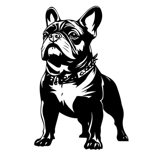 Französische Bulldogge Autoaufkleber #376