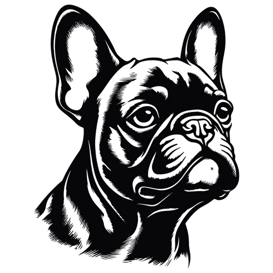 Französische Bulldogge Autoaufkleber #342