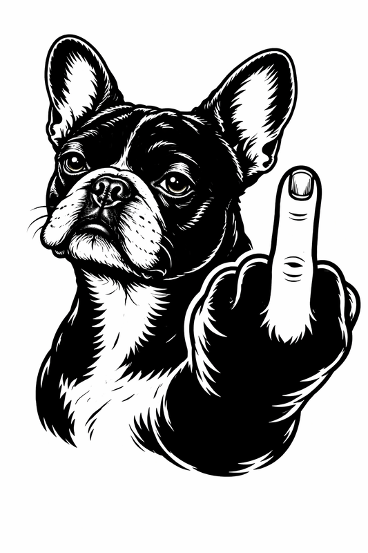 Französische Bulldogge Autoaufkleber #433