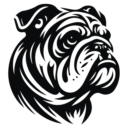 Englische Bulldogge Autoaufkleber #120