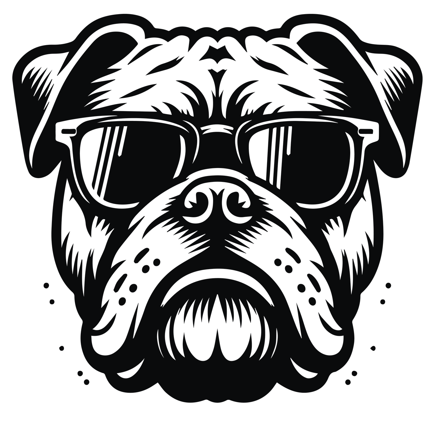 Englische Bulldogge Autoaufkleber #140