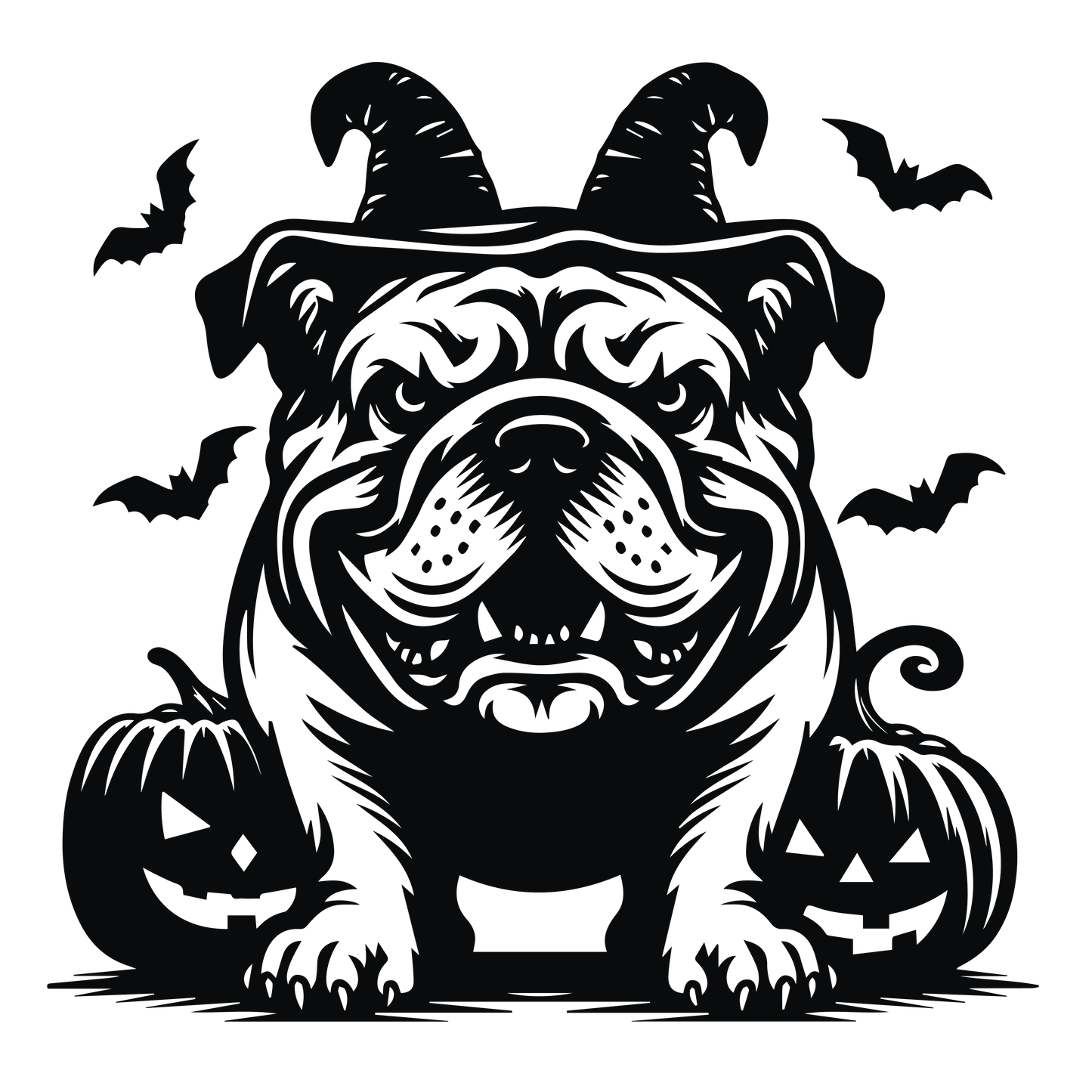 Englische Bulldogge Autoaufkleber #143