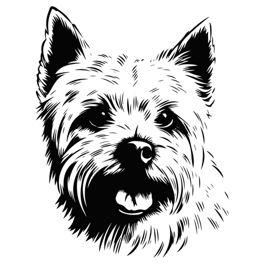 Westie Autoaufkleber #7