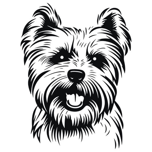 Yorkshire Terrier Autoaufkleber #3