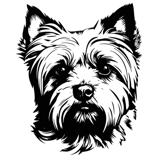 Yorkshire Terrier Autoaufkleber #4