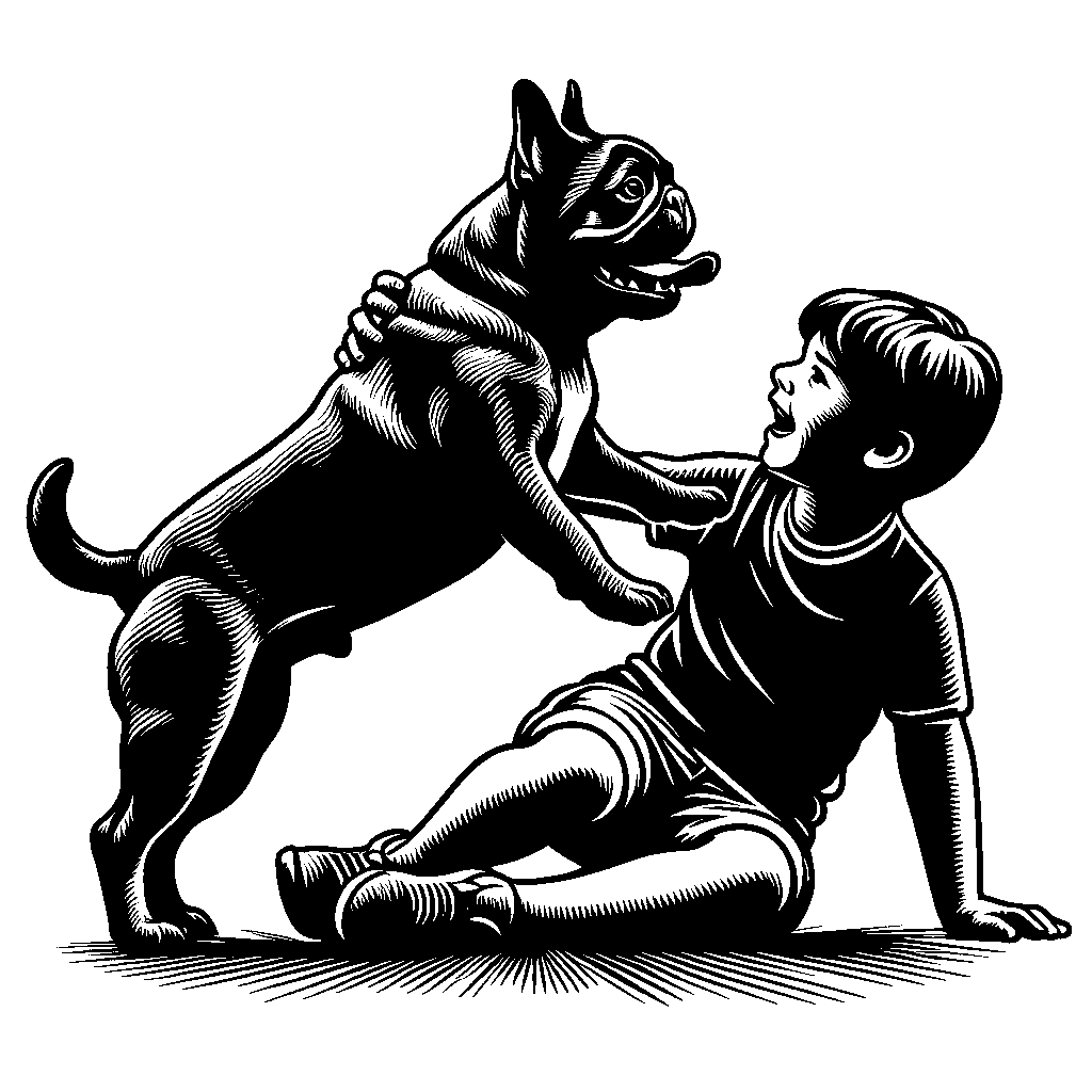 Französische Bulldogge Autoaufkleber #419