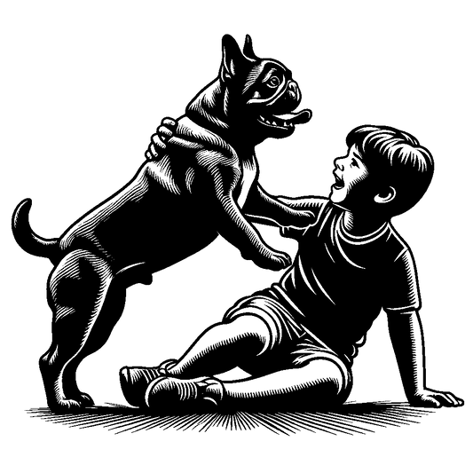 Französische Bulldogge Autoaufkleber #419