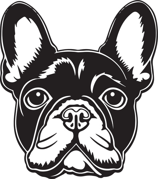 Französische Bulldogge Autoaufkleber #231