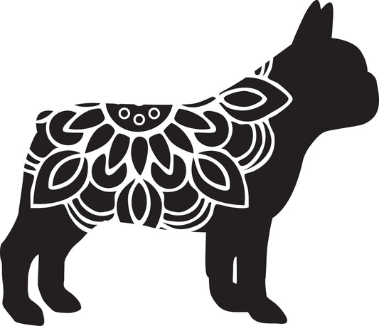 Französische Bulldogge Autoaufkleber #36