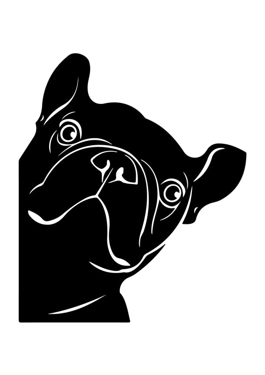 Französische Bulldogge Autoaufkleber #50