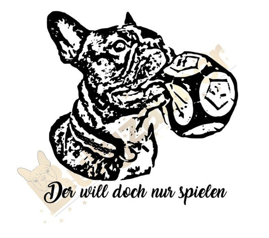 Französische Bulldogge Autoaufkleber #13