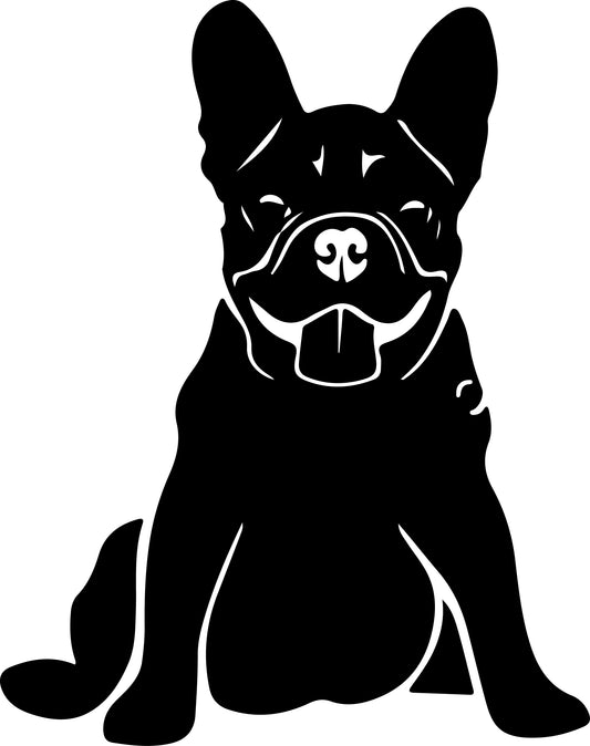 Französische Bulldogge Autoaufkleber #59
