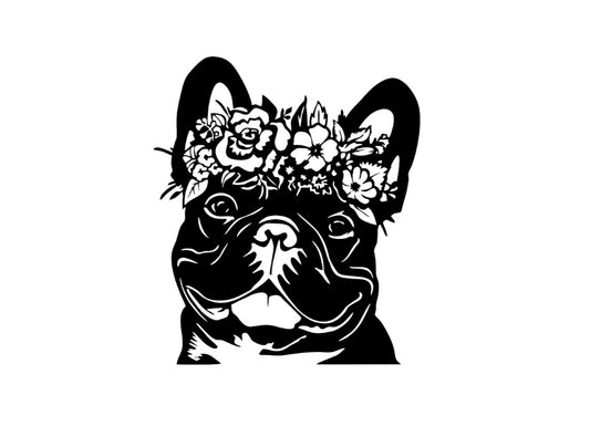Französische Bulldogge Autoaufkleber #32