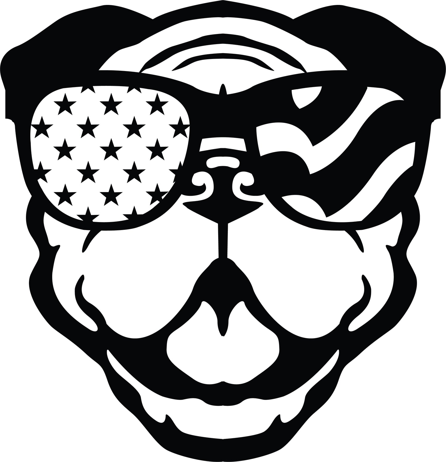 Englische Bulldogge Autoaufkleber #15