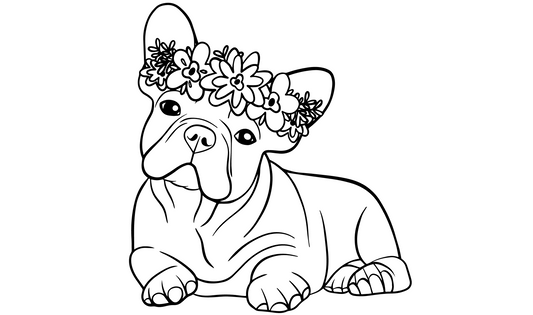 Französische Bulldogge Autoaufkleber #63