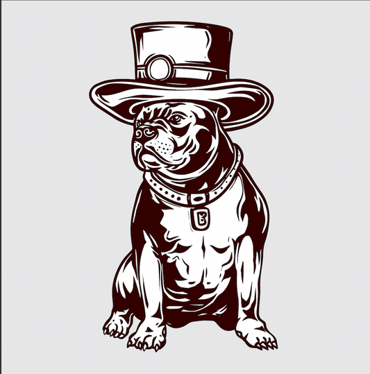 Französische Bulldogge Autoaufkleber #87