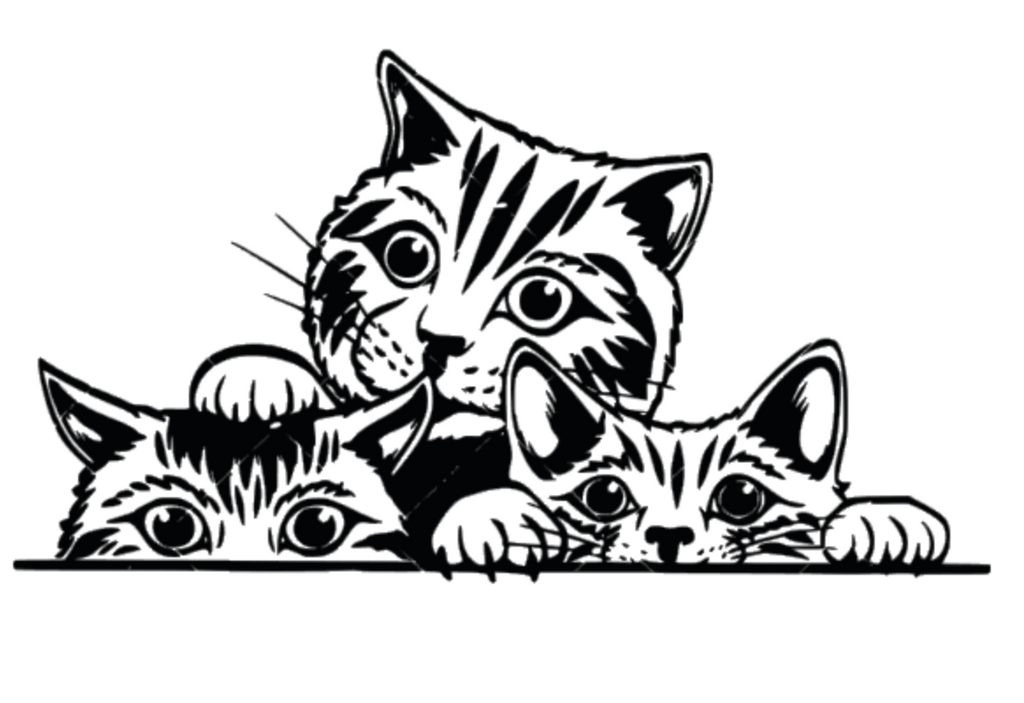 Katze Autoaufkleber #4 – Bullyzauber (Maria Thieme)