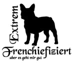 Französische Bulldogge Autoaufkleber #19