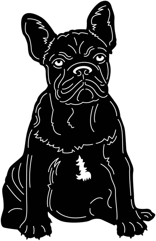 Französische Bulldogge Autoaufkleber #161