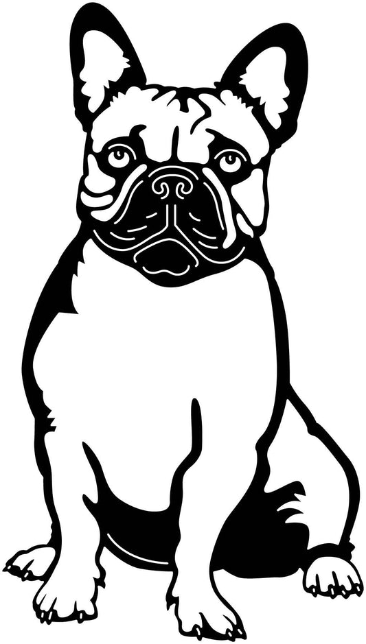 Französische Bulldogge Autoaufkleber #166