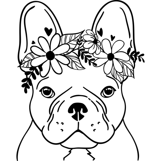 Französische Bulldogge Autoaufkleber #88