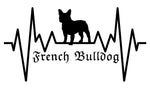 Französische Bulldogge Autoaufkleber #10