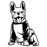 Französische Bulldogge Autoaufkleber #118