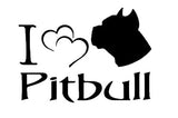 Pitbull Autoaufkleber #3