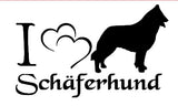 Schäferhund Autoaufkleber #3