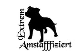 Amstaff Autoaufkleber #2