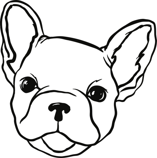 Französische Bulldogge Autoaufkleber #132