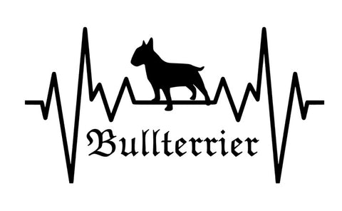 Bullterrier Autoaufkleber #2