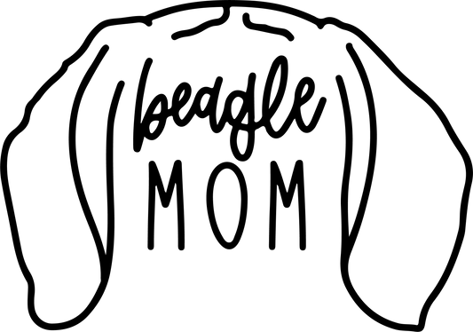 Autoaufkleber Ohren - Beagle